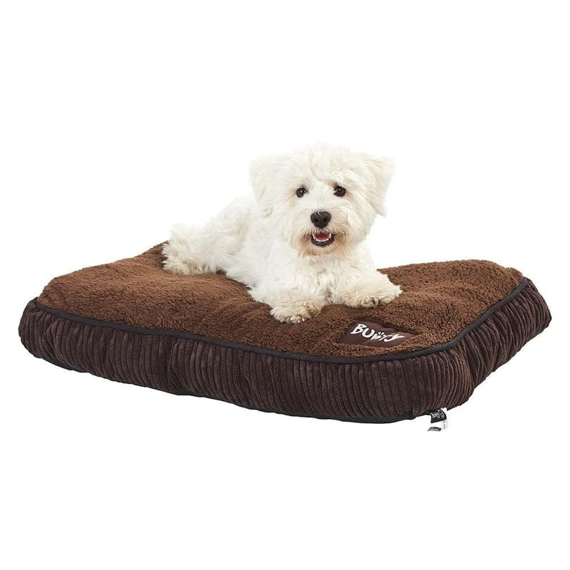 Brown Dog Bed - Small To XL Sizes - Fleece - Bunty Snooze