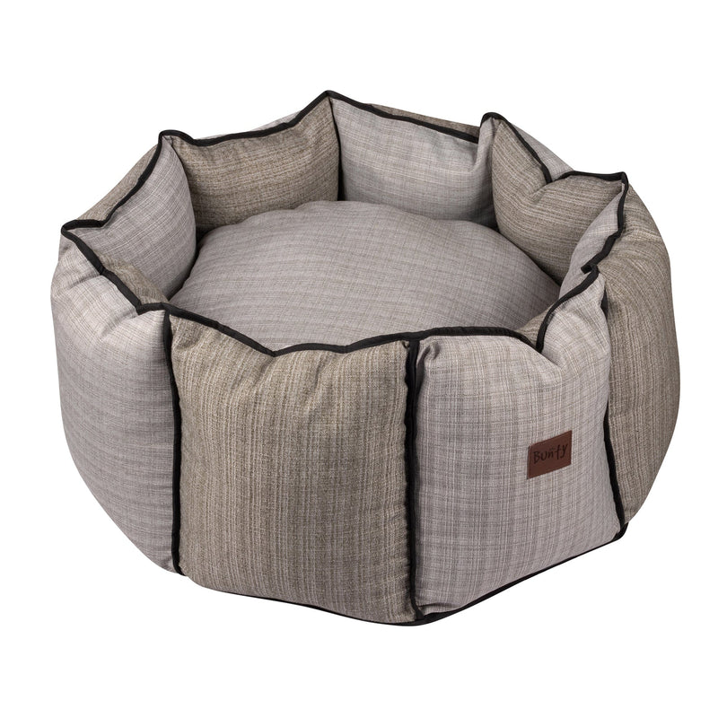 Grey High Sided Dog Bed - Bunty Windsor