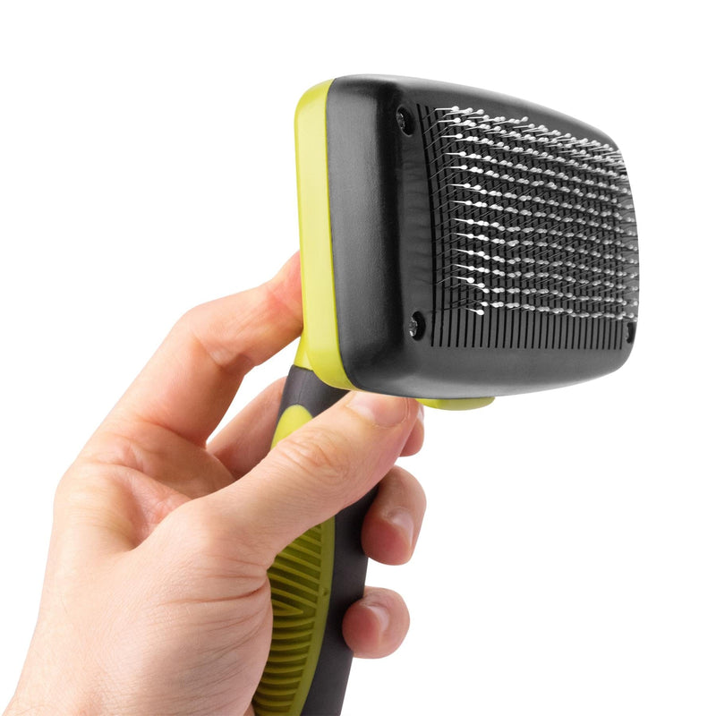 Self Cleaning Slicker Brush Bunty