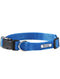 Dog Puppy Collar with Buckle & Clip for Lead, Adjustable Soft Fabric