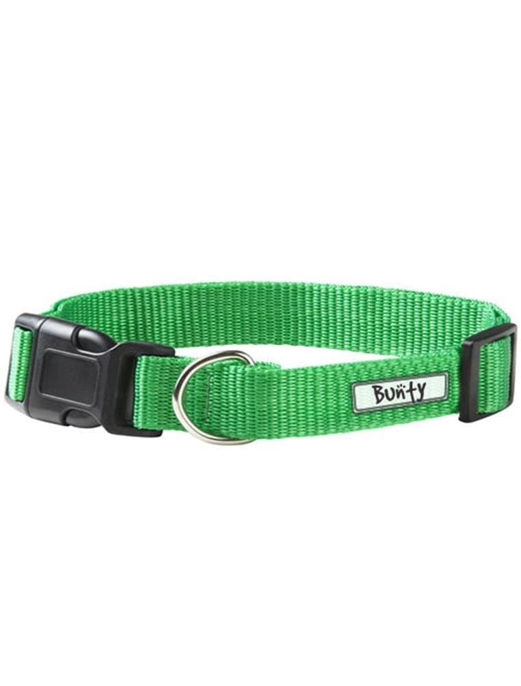 Dog Puppy Collar with Buckle & Clip for Lead, Adjustable Soft Fabric