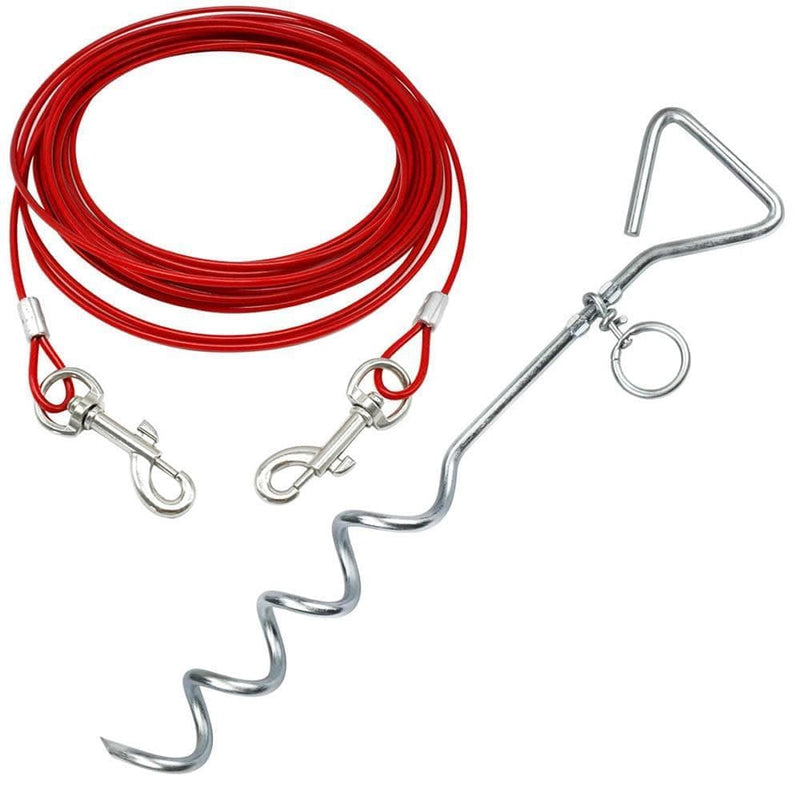Bunty Tie Out Cable with Metal Stake