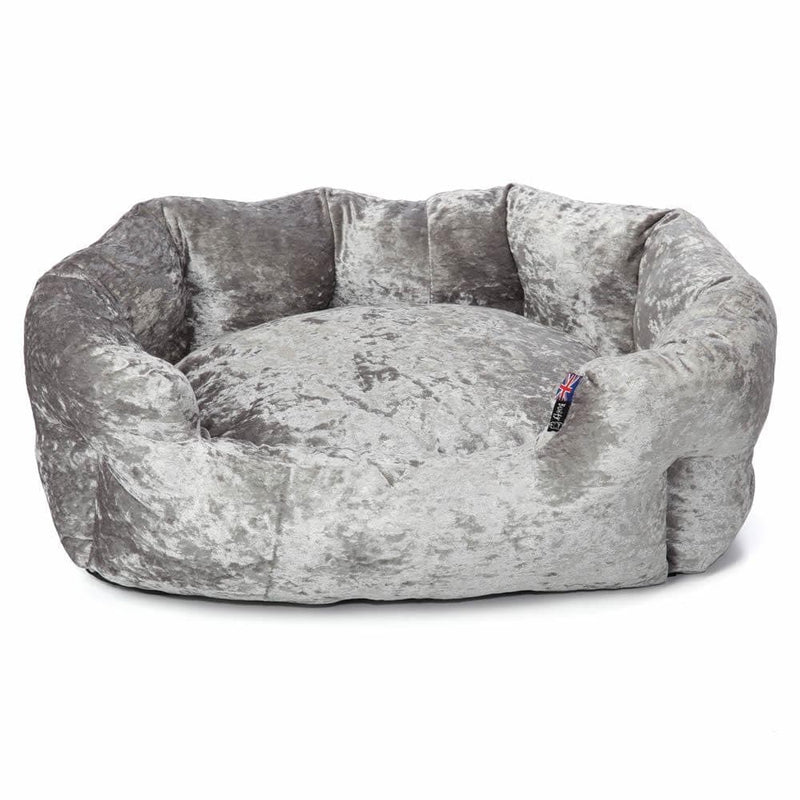Crushed Velvet Dog Bed - Bunty Bellagio