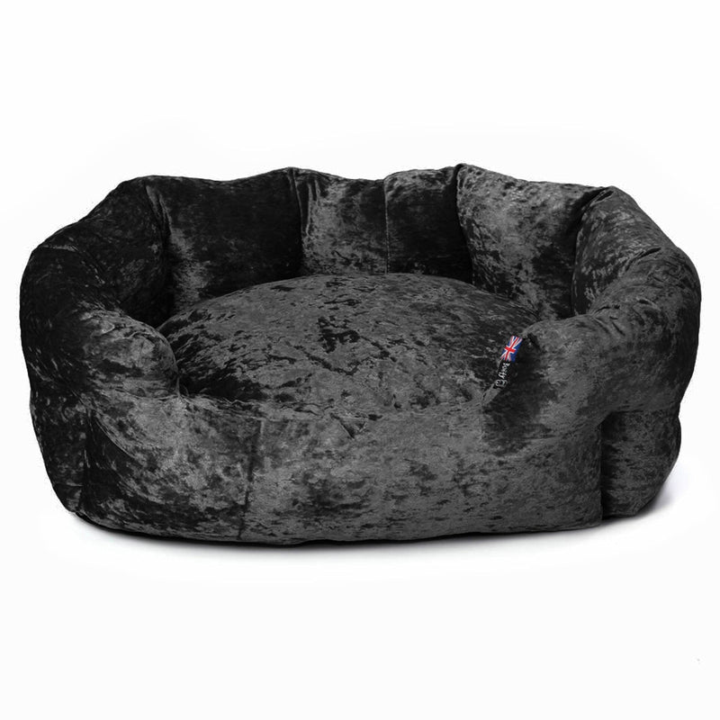 Crushed Velvet Dog Bed - Bunty Bellagio