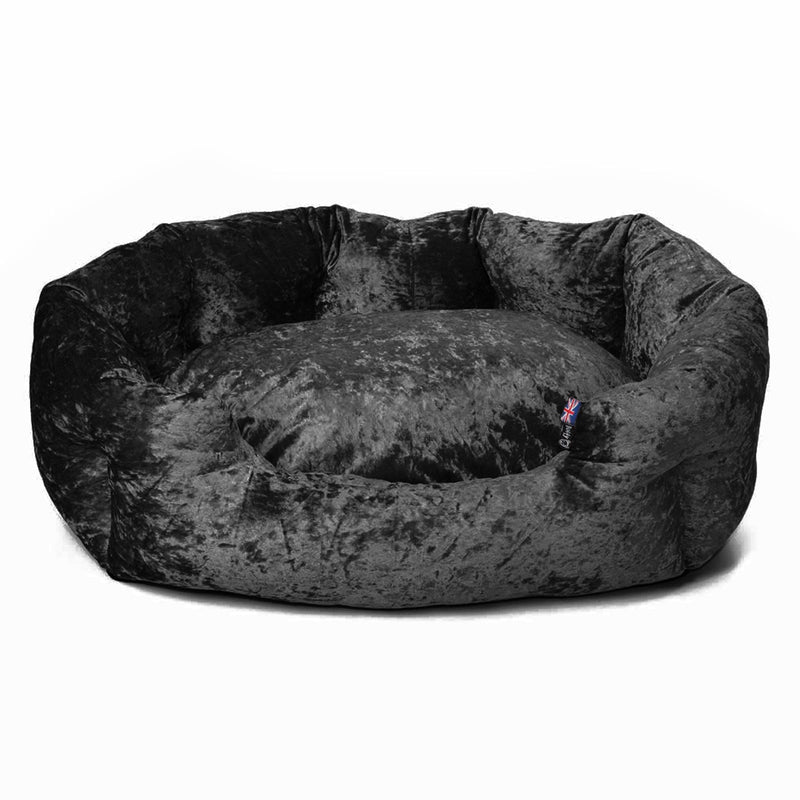 Crushed Velvet Dog Bed - Bunty Bellagio
