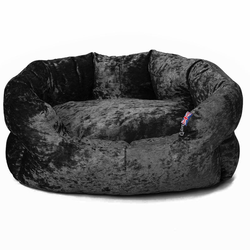 Crushed Velvet Dog Bed - Bunty Bellagio