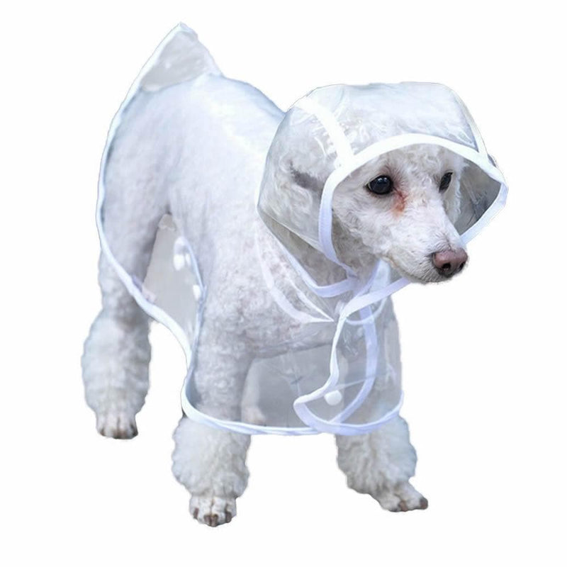 Clear Dog Raincoat