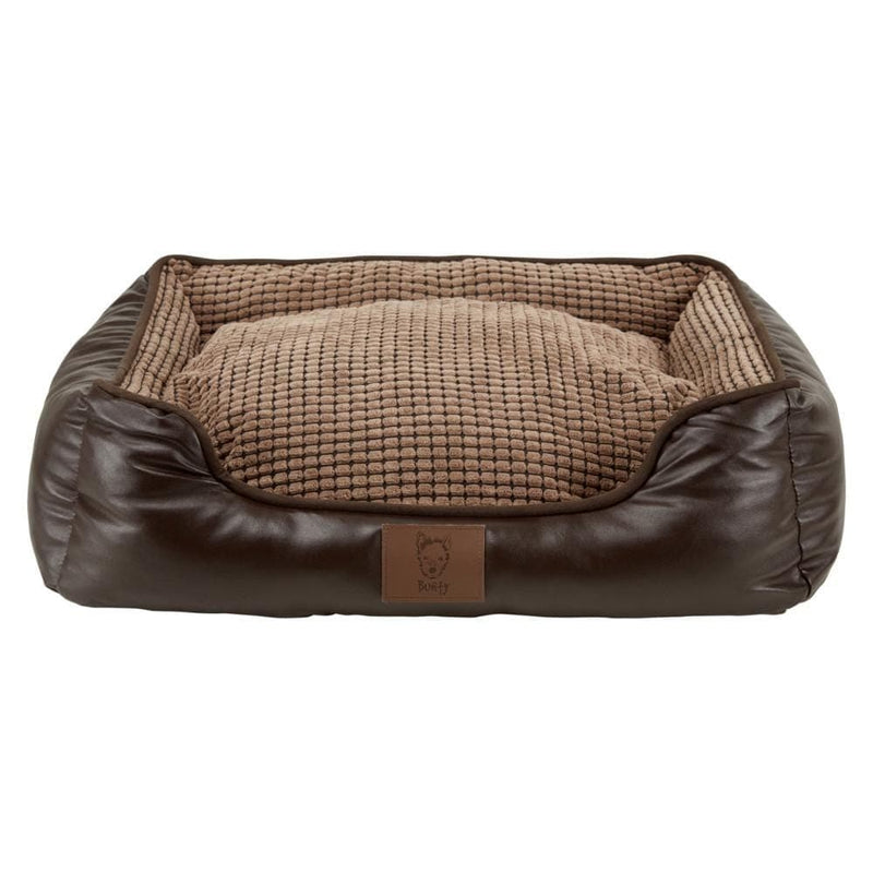 Bunty Tuscan Faux Leather Dog Bed