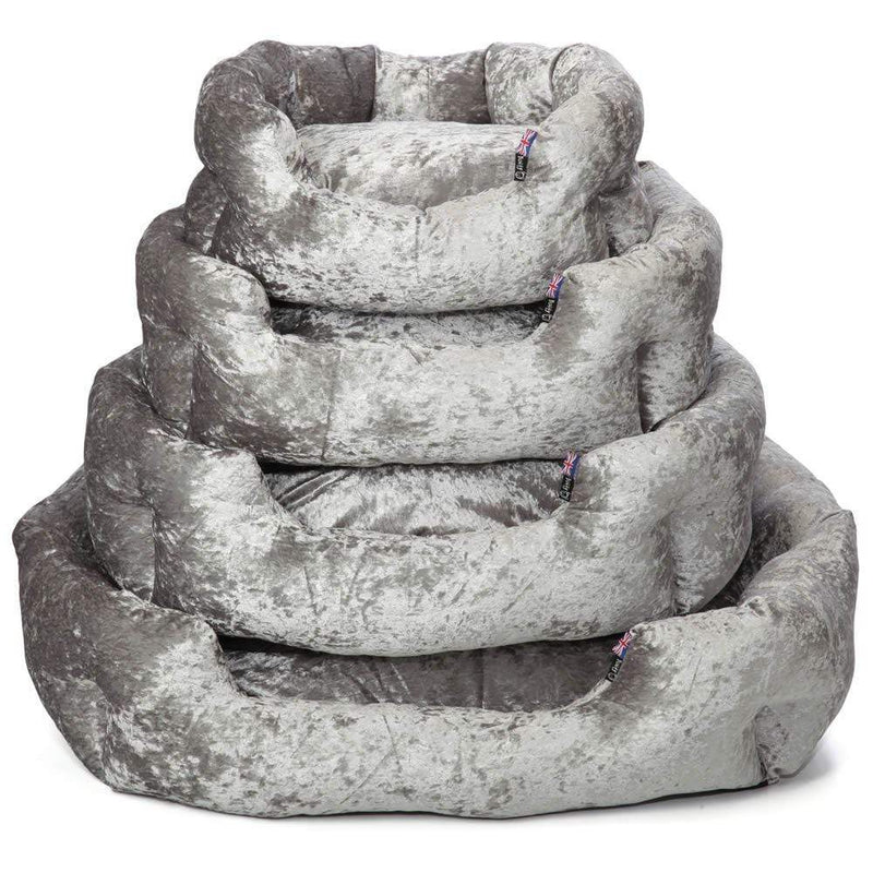 Crushed Velvet Dog Bed - Bunty Bellagio