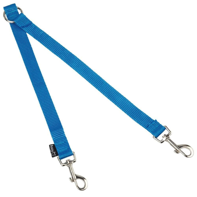 Double Dog Lead Splitter with Clip for Collar Harness