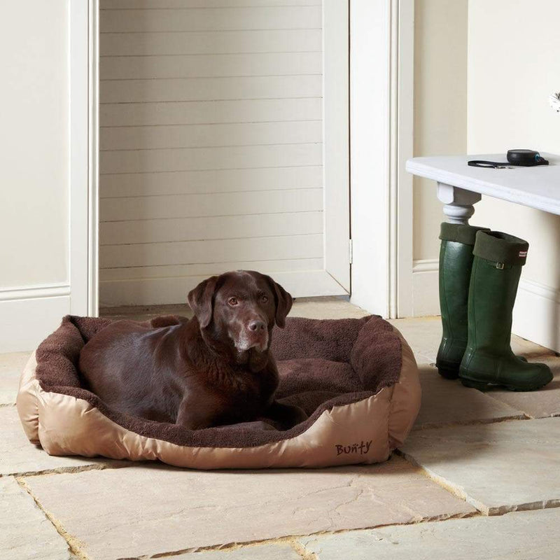 Fleece Dog Bed - Washable - Bunty Deluxe