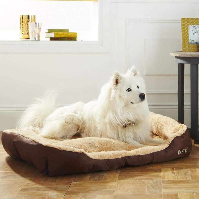 Fleece Dog Bed - Washable - Bunty Deluxe