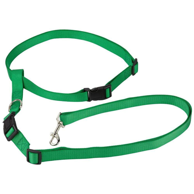 Hands Free Dog Lead & Leash for Running, Adjustable Waist Belt