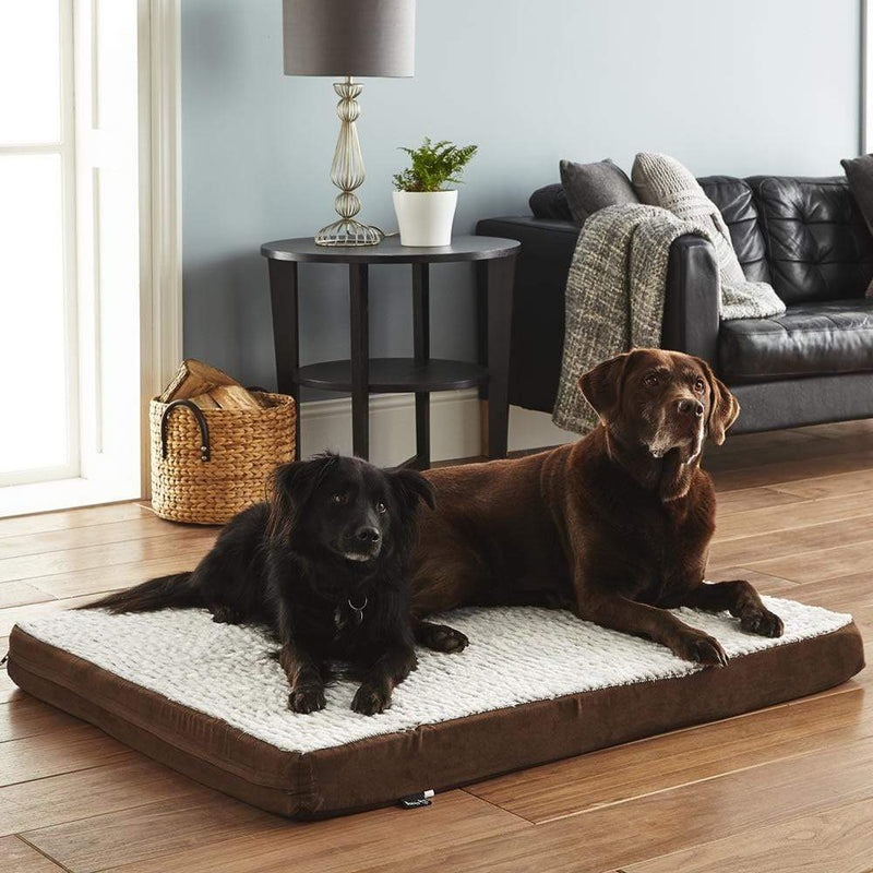 Soft Washable Dog Bed - Mattress Basket Bed Cushion Fleece Pillow -  Bunty